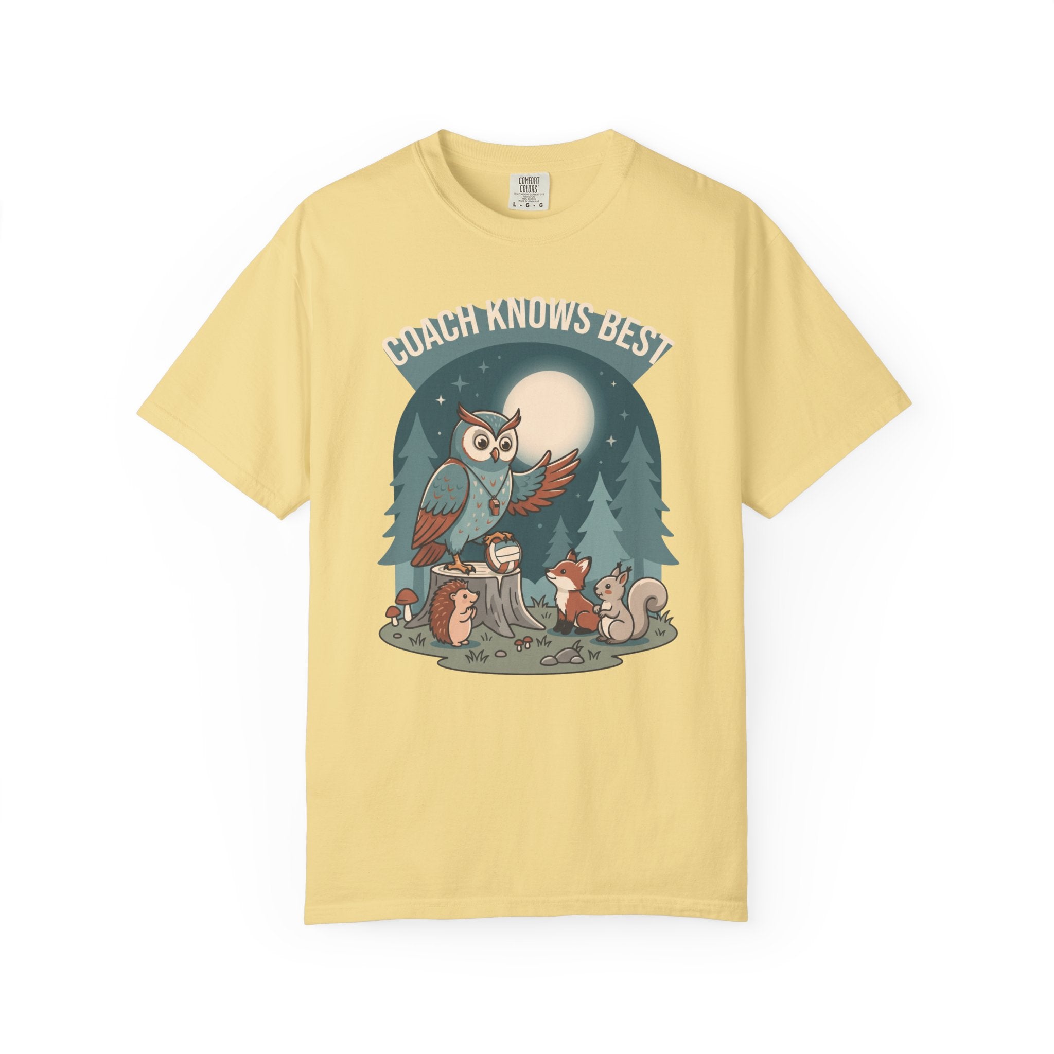 Coach Knows Best Owl T-Shirt