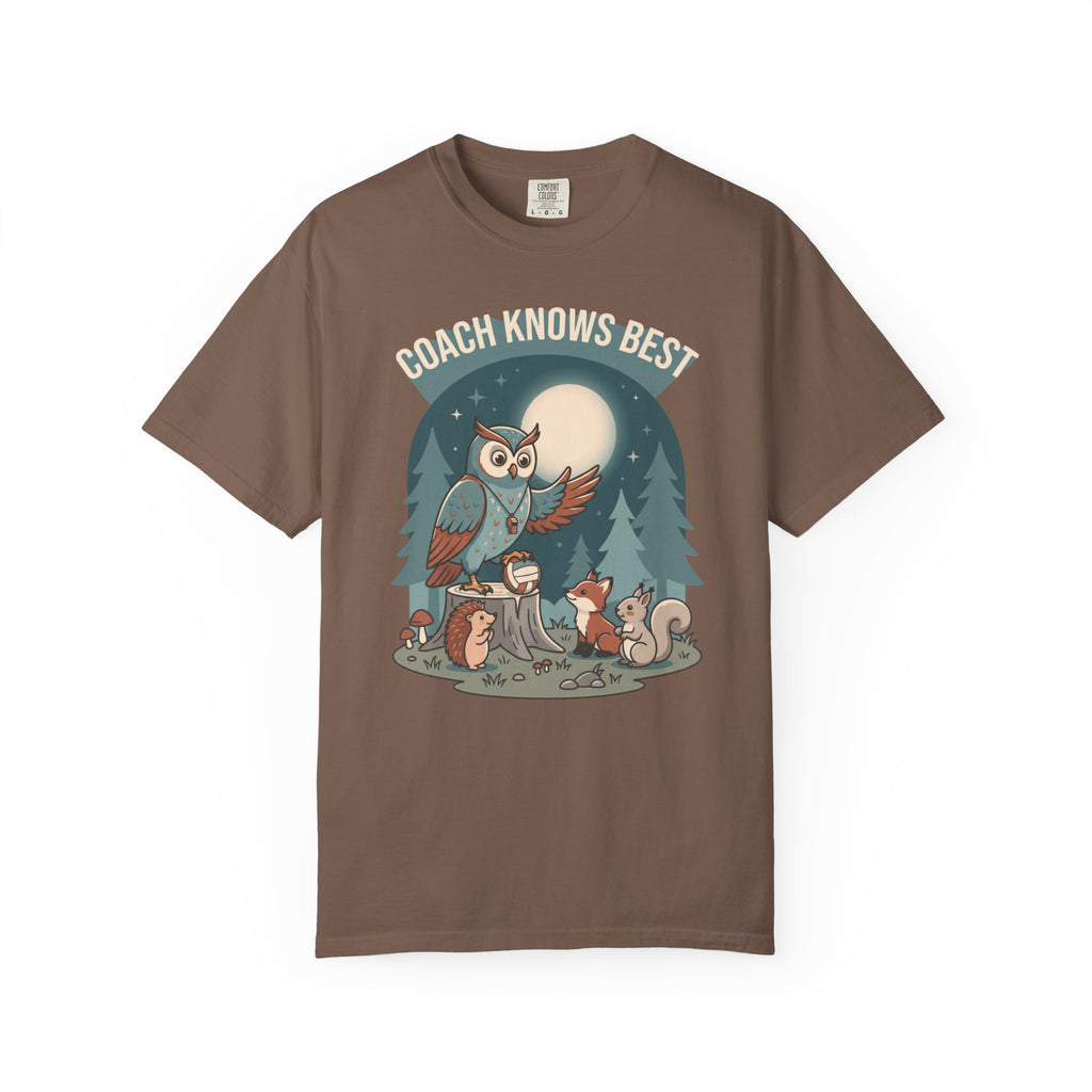 Coach Knows Best Owl T-Shirt