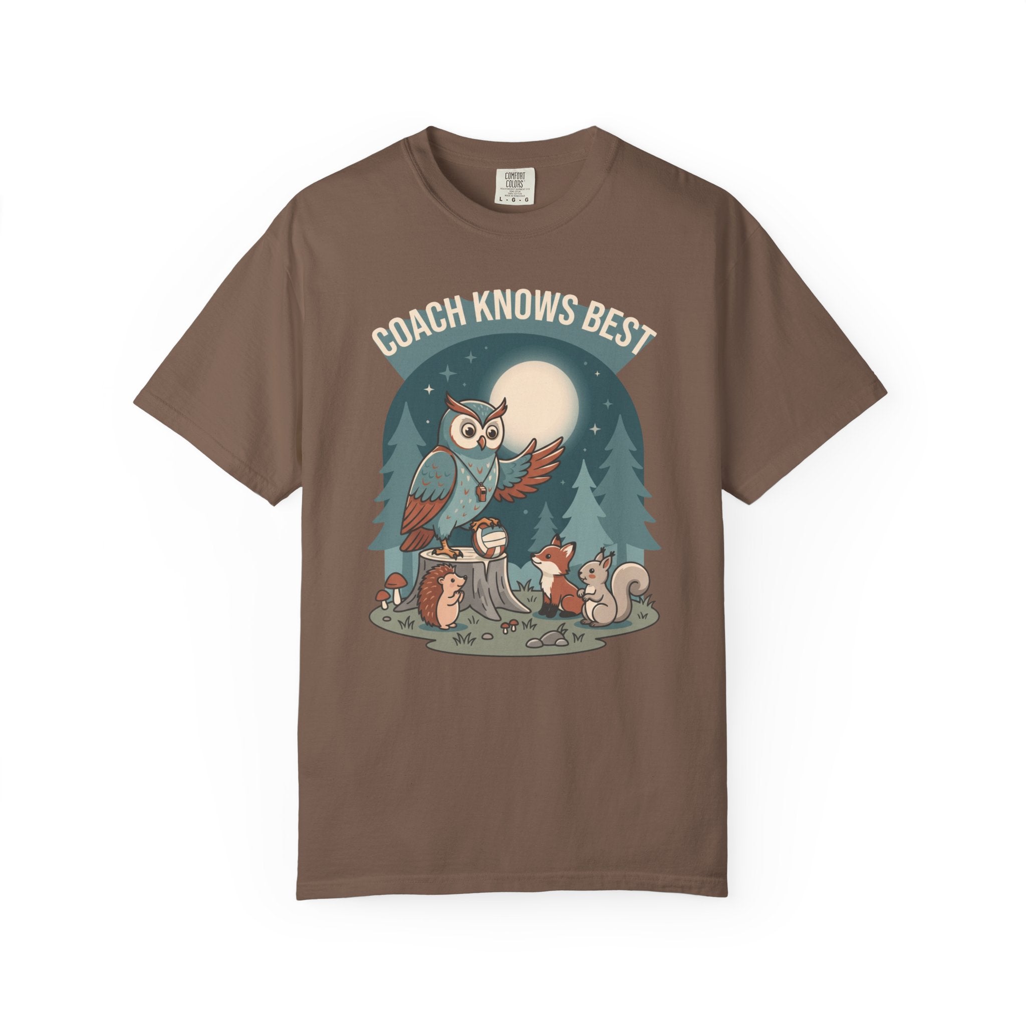 Coach Knows Best Owl T-Shirt