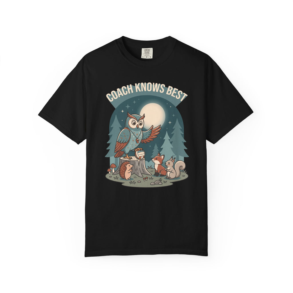 Coach Knows Best Owl T-Shirt