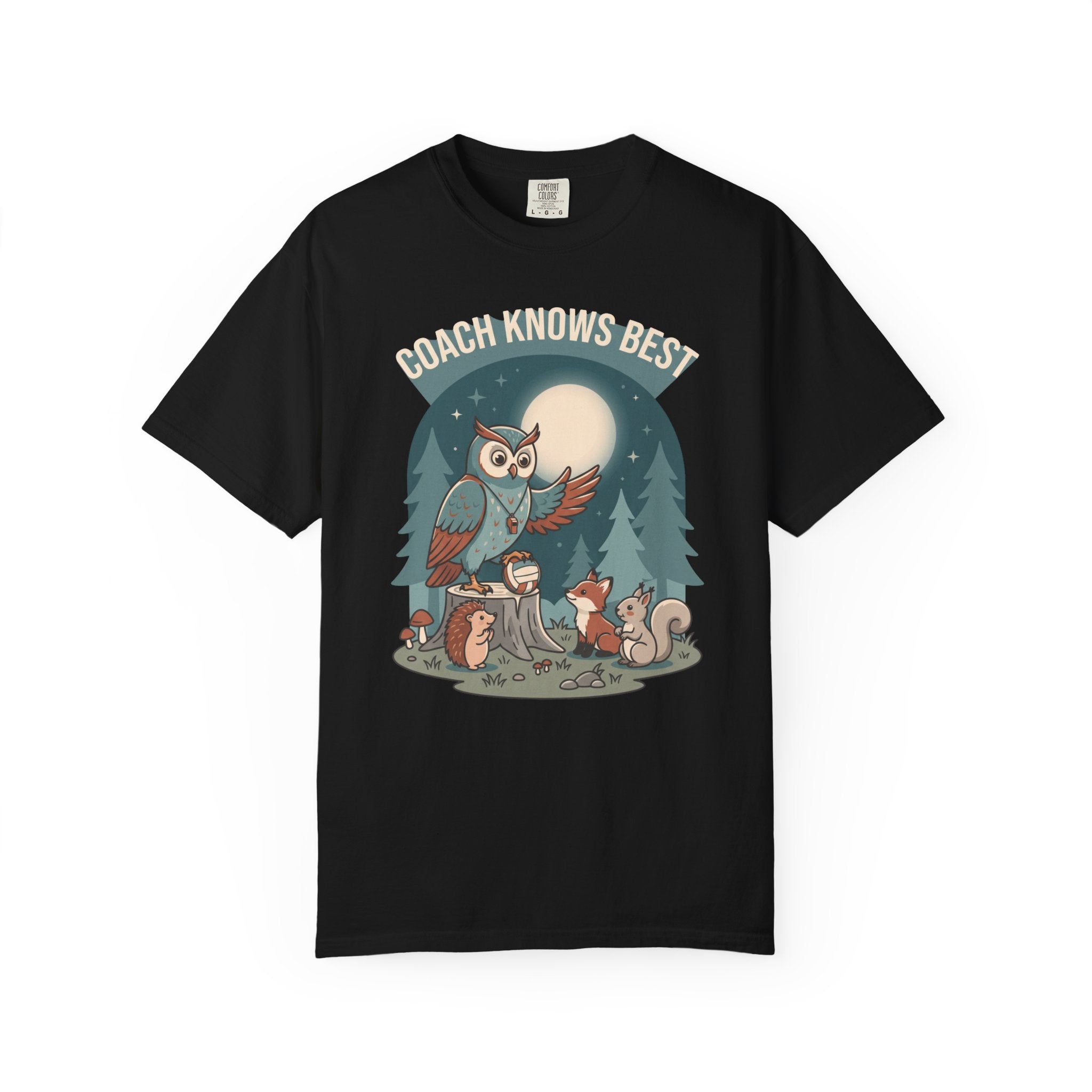 Coach Knows Best Owl T-Shirt