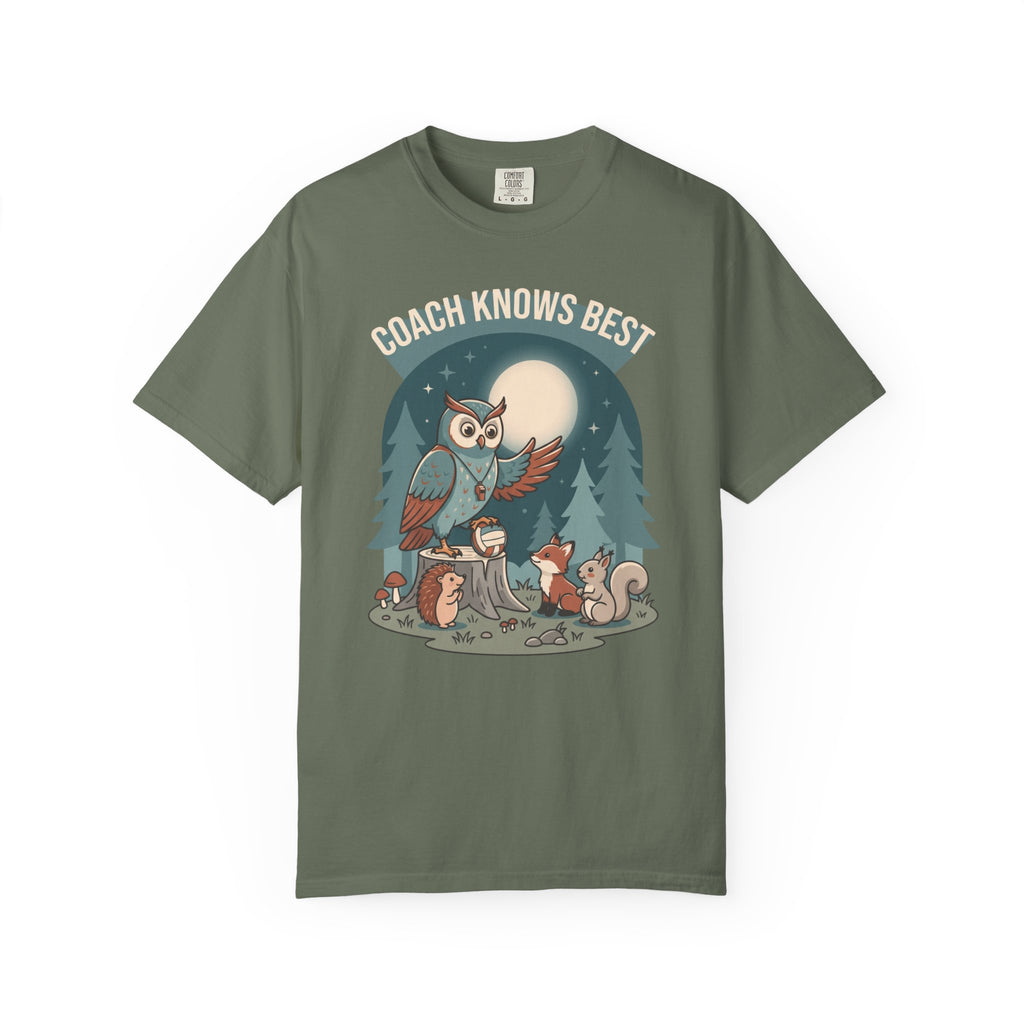 Coach Knows Best Owl T-Shirt