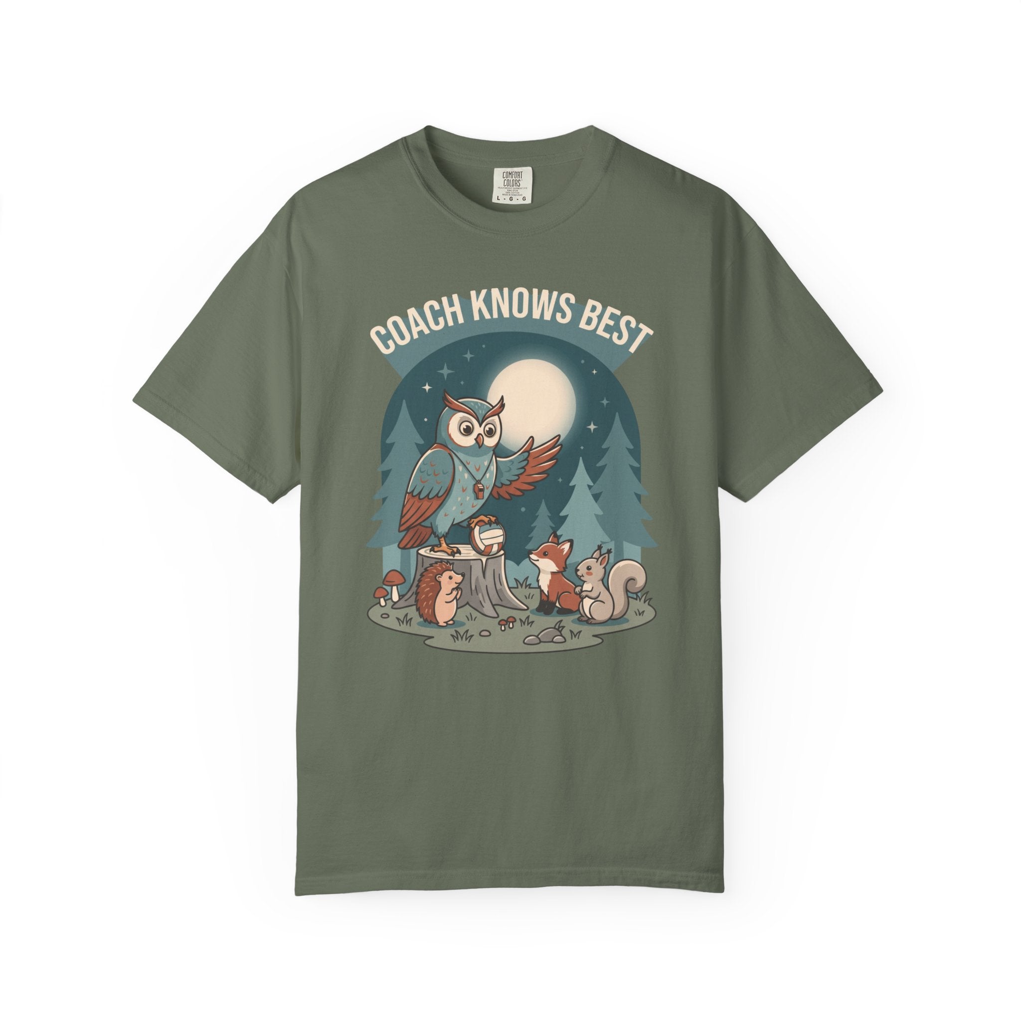 Coach Knows Best Owl T-Shirt