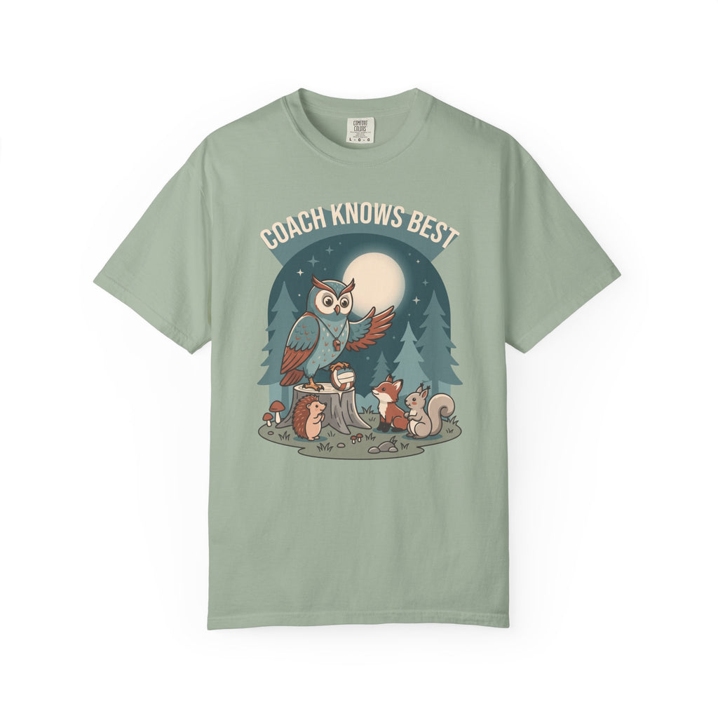 Coach Knows Best Owl T-Shirt