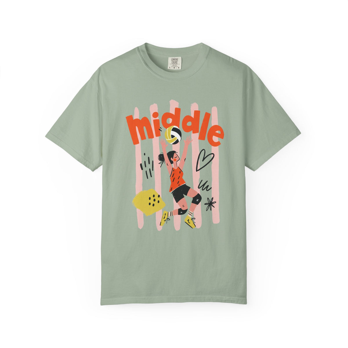 Playful Middle T-Shirt