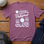 Cool Volleyball Mom Club T-Shirt