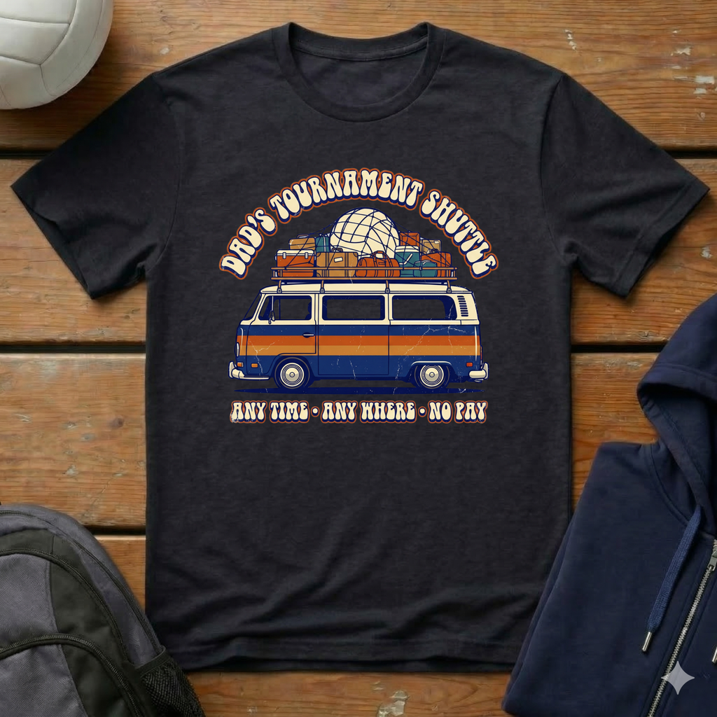 Dad's Tournament Shuttle T-Shirt