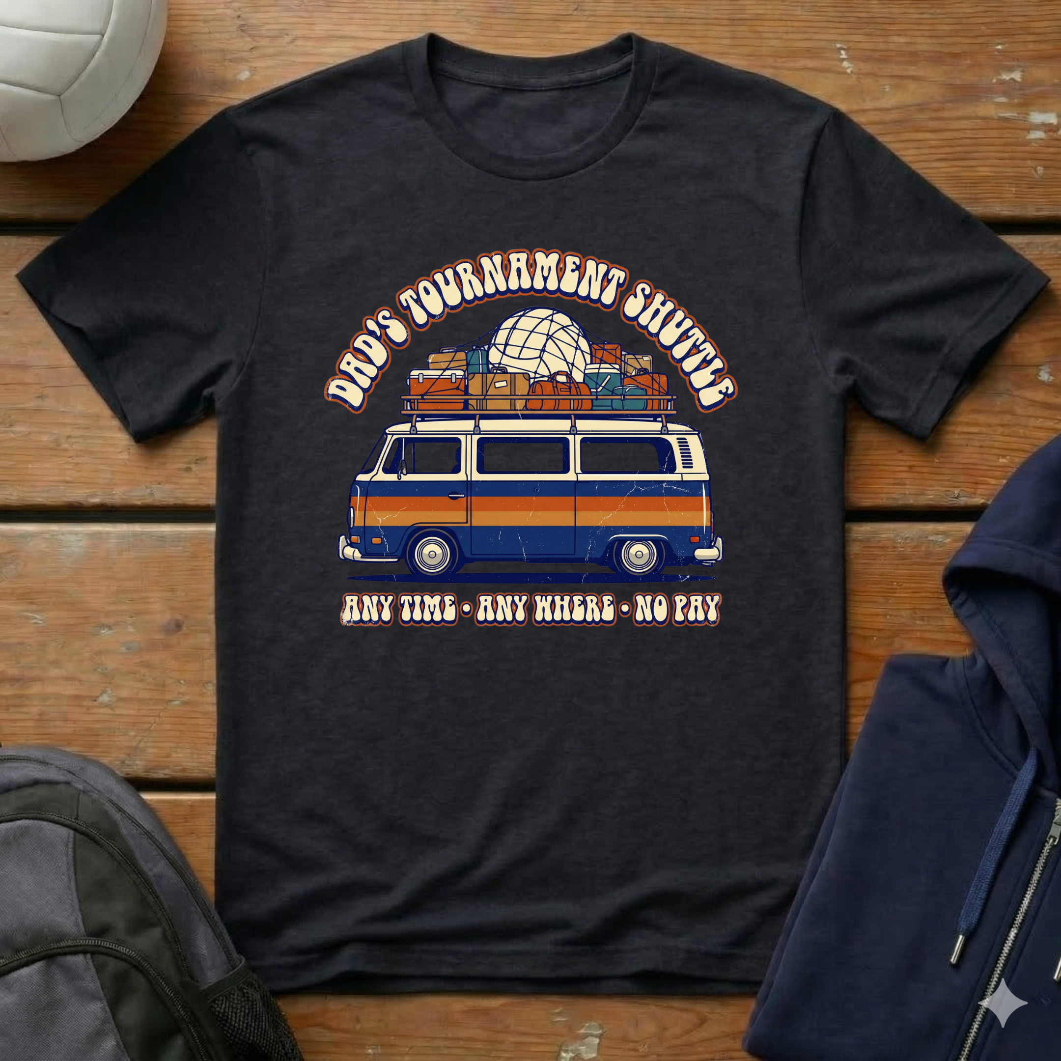 Dad's Tournament Shuttle T-Shirt