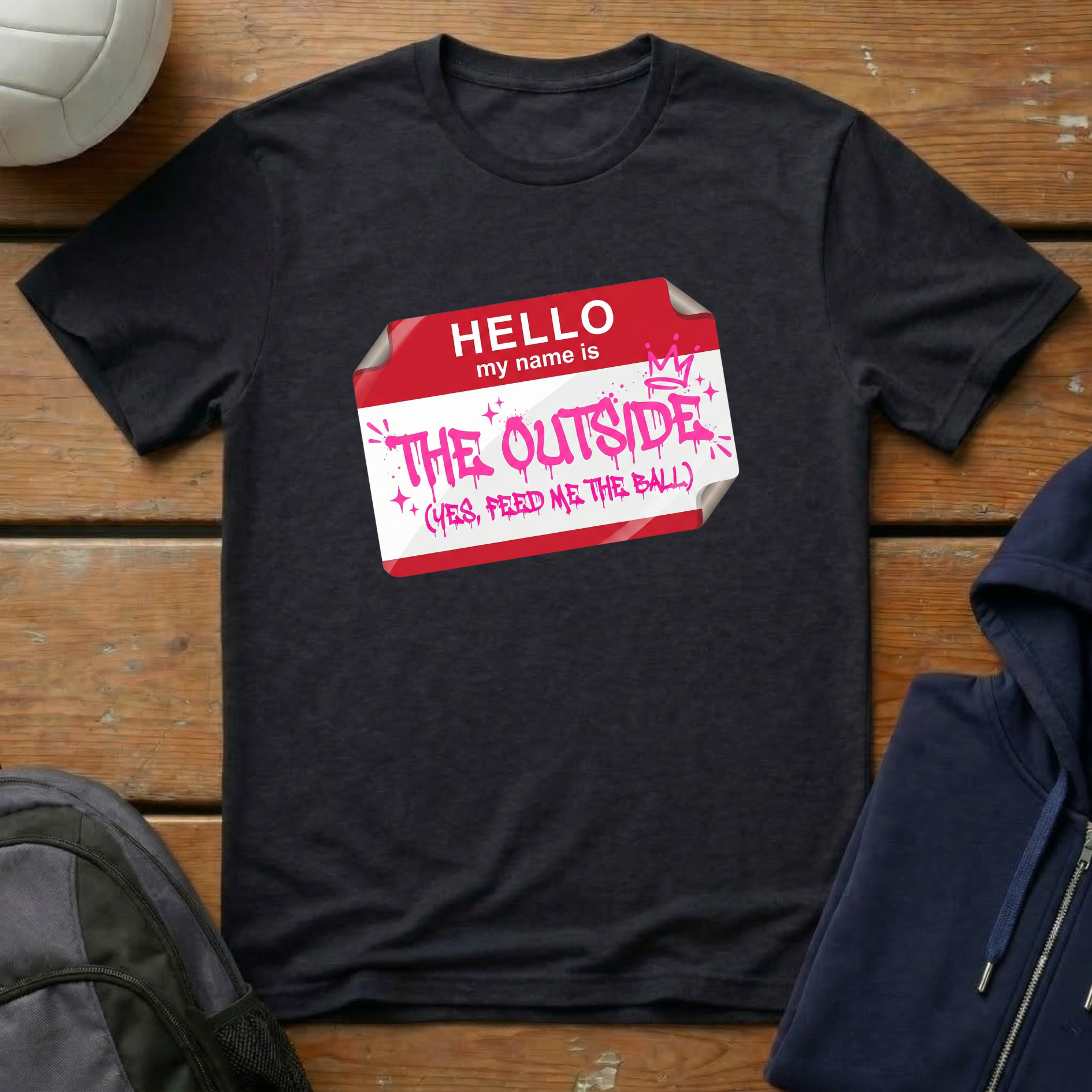 Hello My Name Is The Outside T-Shirt