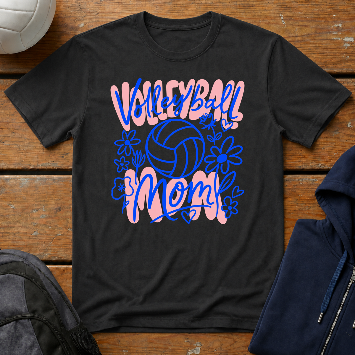 Volleyball Mom Organic T-Shirt