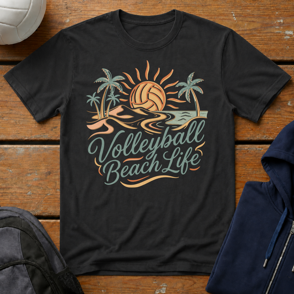 Volleyball Beach Life T-Shirt