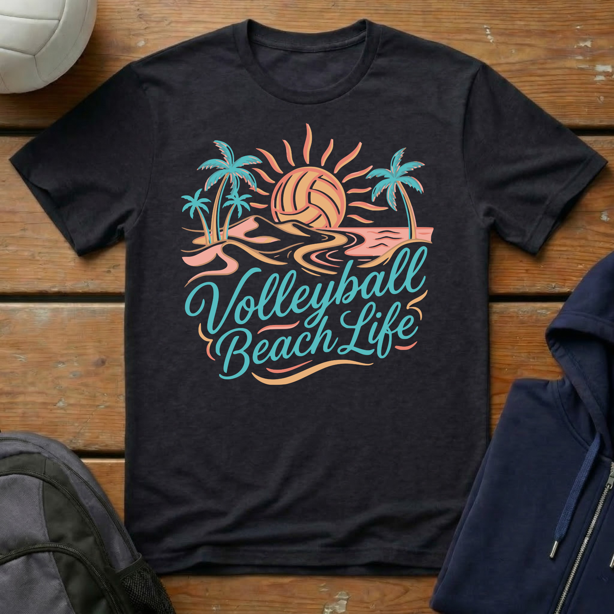 Volleyball Beach Life T-Shirt