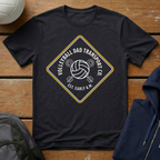 Volleyball Dad Transport Co Yellow T-Shirt