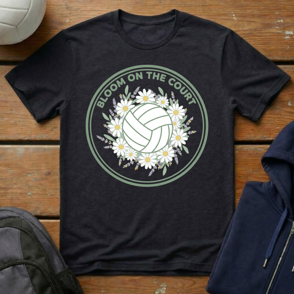 Bloom On The Court T-Shirt