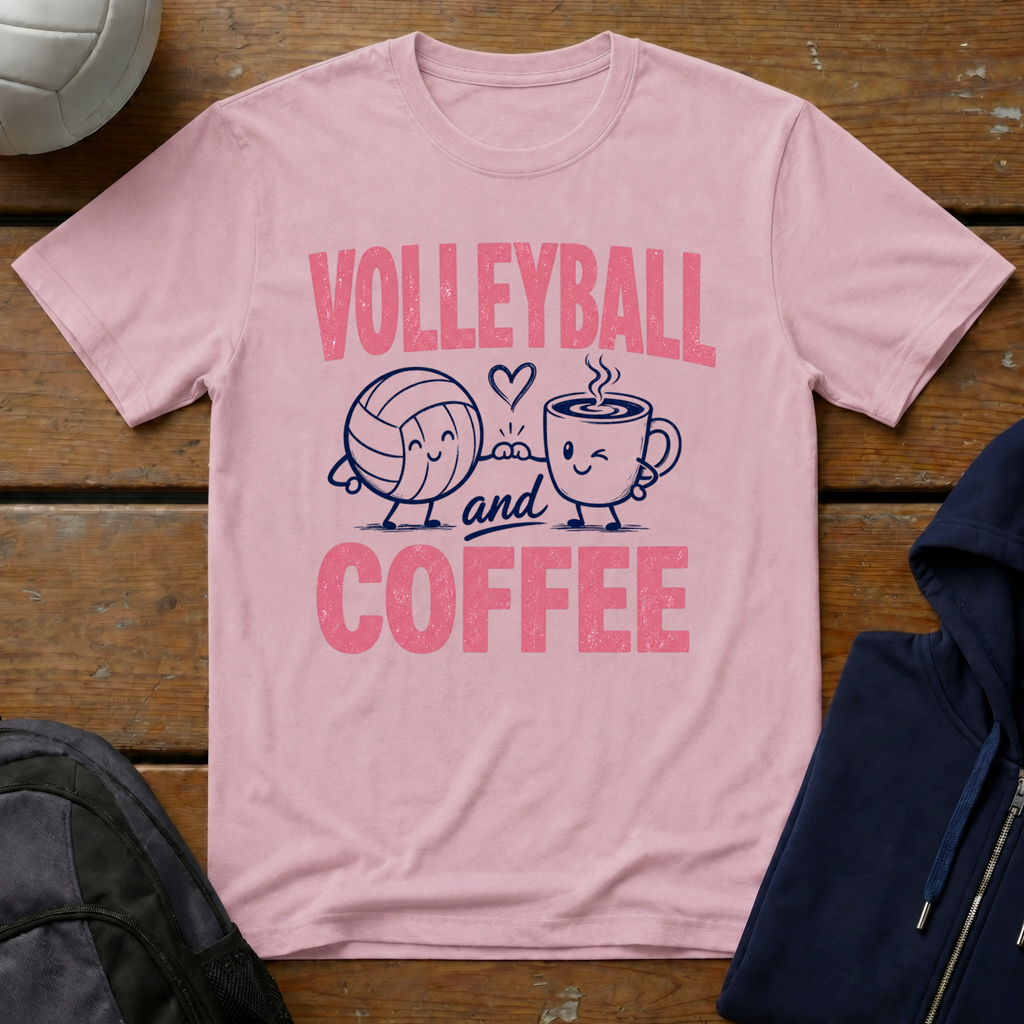 Volleyball and Coffee T-Shirt