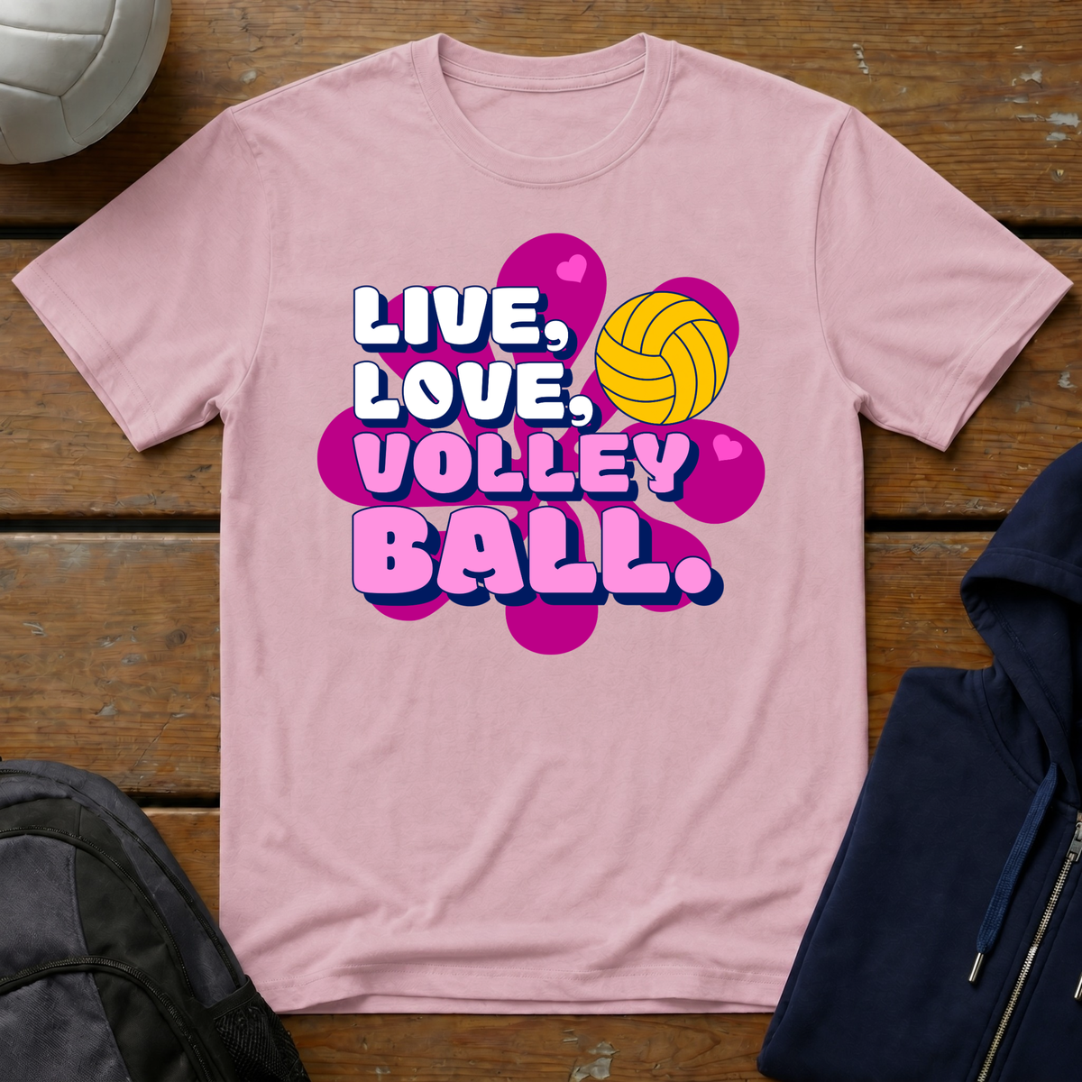 Live Love Volleyball T-Shirt