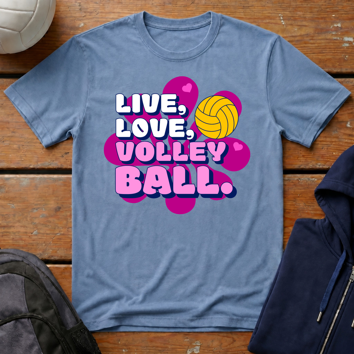 Live Love Volleyball T-Shirt