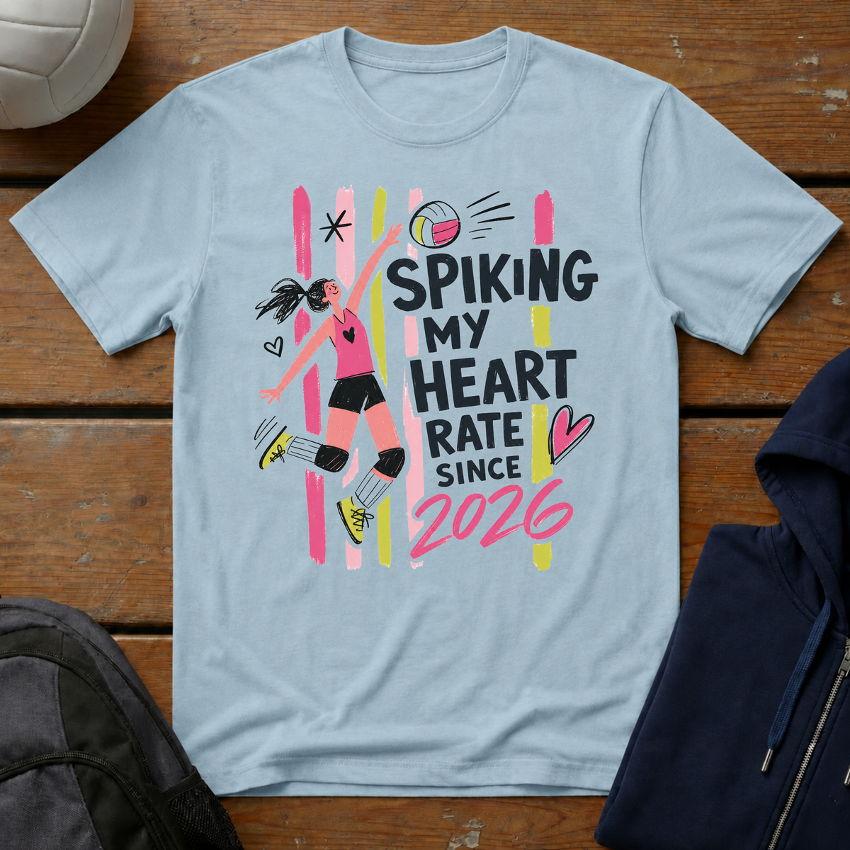 Playful Spiking My Heart Rate T-Shirt