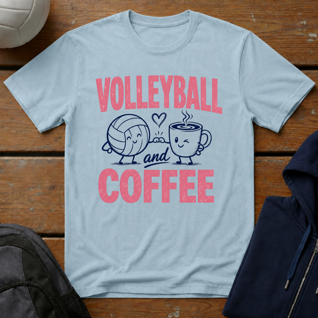 Volleyball and Coffee T-Shirt