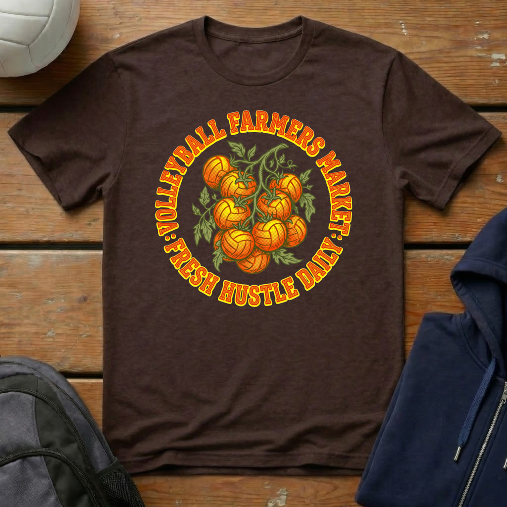 Volleyball Farmer's Market T-Shirt
