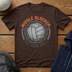 Middle Blocker The Iron Wall T-Shirt
