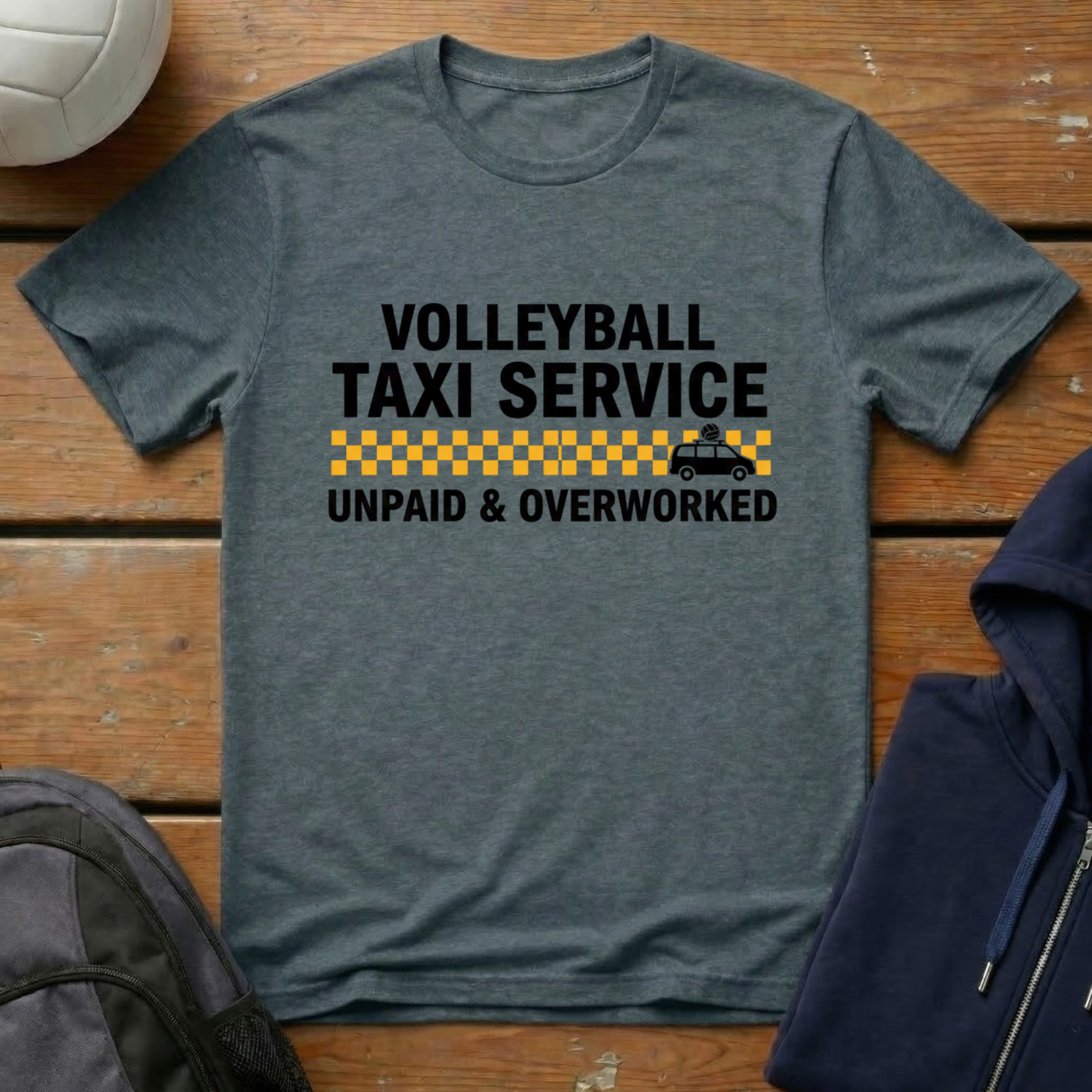 Volleyball Taxi Service T-Shirt