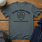 Volleyball Parental Support T-Shirt