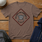 Volleyball Dad Transport T-Shirt