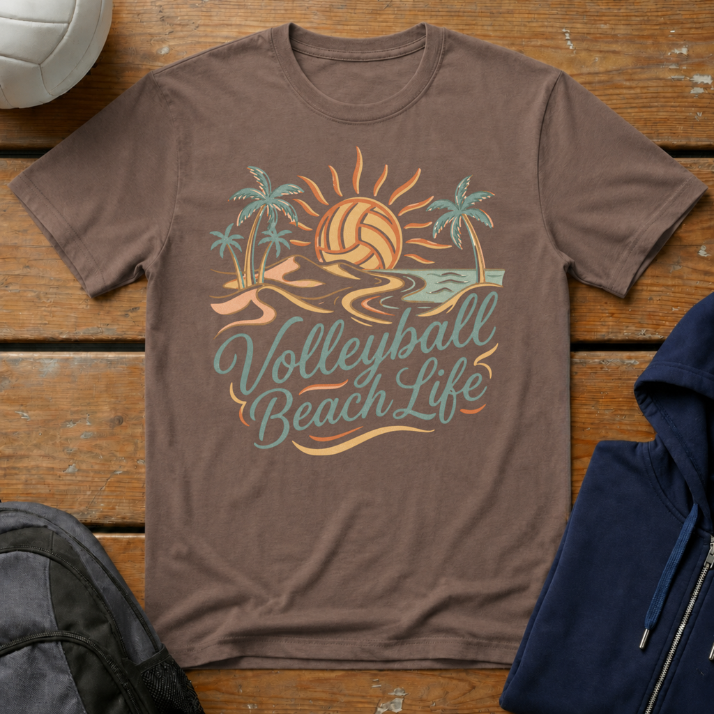 Volleyball Beach Life T-Shirt