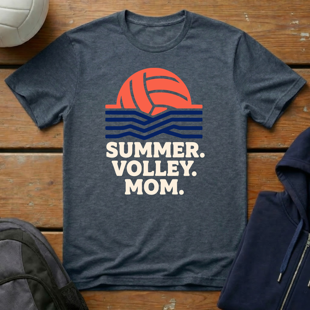 Summer Volley Mom T-Shirt