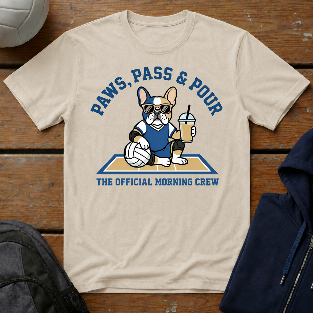 Paws, Pass & Pour T-Shirt