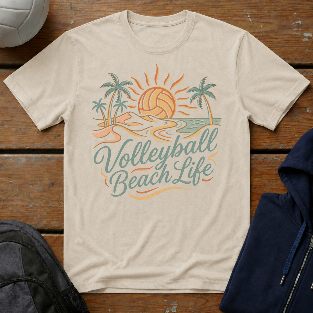 Volleyball Beach Life T-Shirt