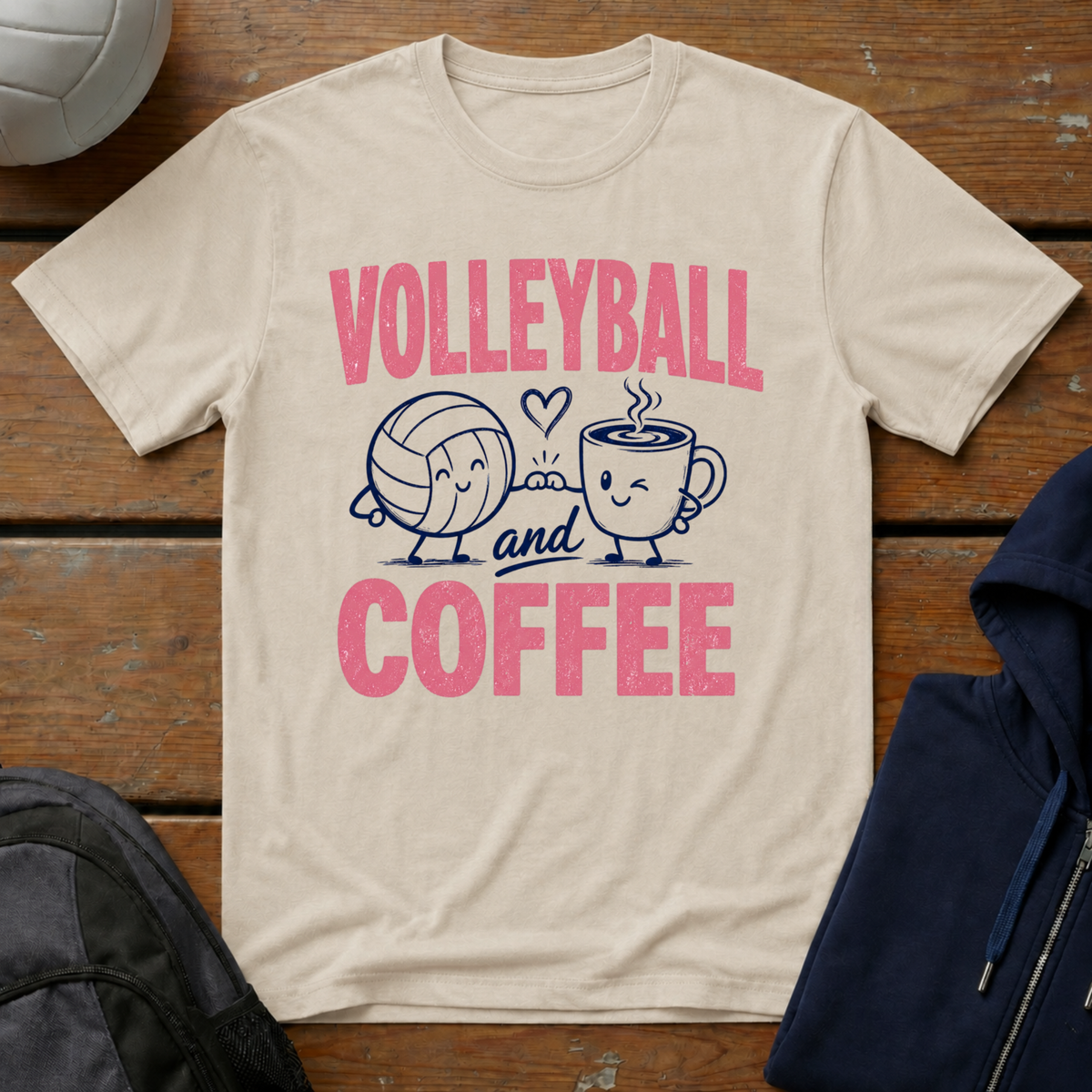 Volleyball and Coffee T-Shirt
