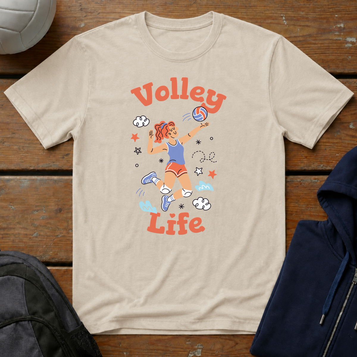 Volley Life T‑Shirt
