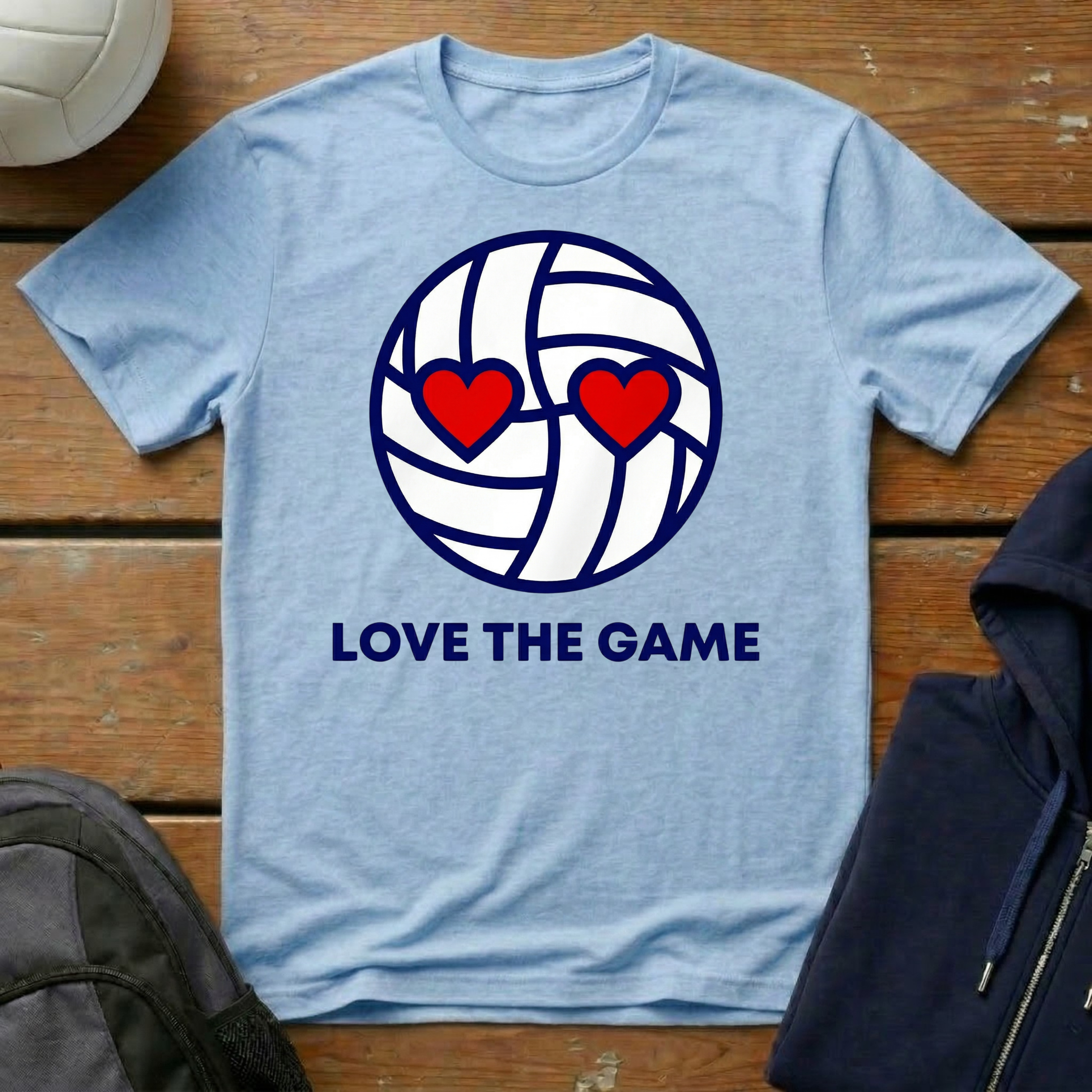 Love The Game Heart Eyes T-Shirt