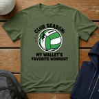 Club Season My Wallet's Favorite Workout T-Shirt