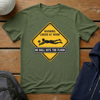 Warning Libero At Work Men T-Shirt