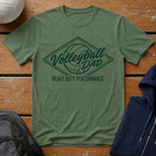 Volleyball Dad Heavy Duty T-Shirt
