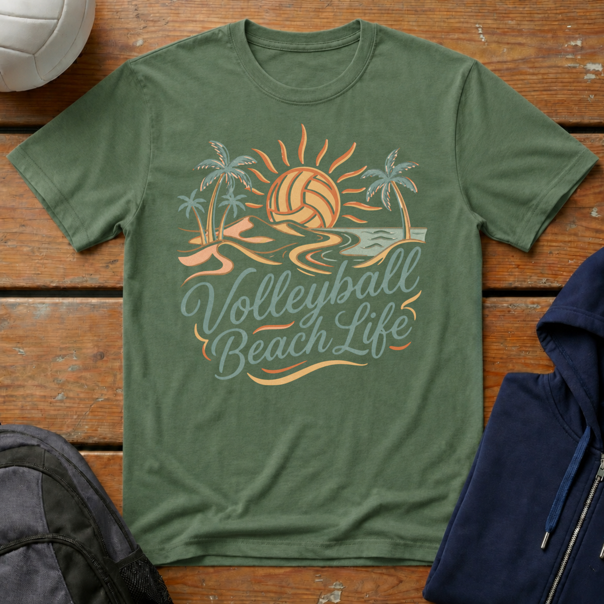 Volleyball Beach Life T-Shirt