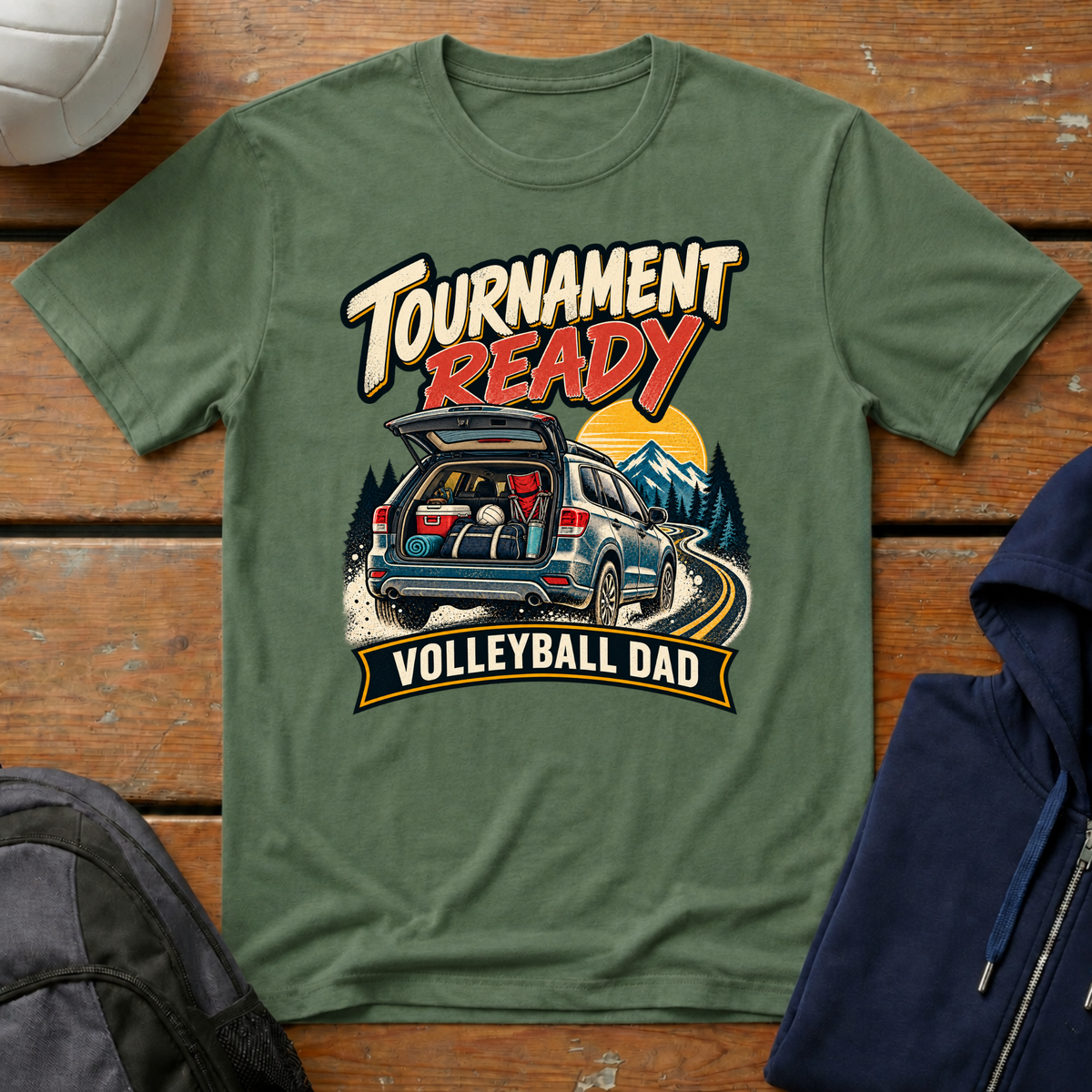 Tournament Ready Dad T-Shirt