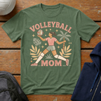 Volleyball Mom Tropical T-Shirt