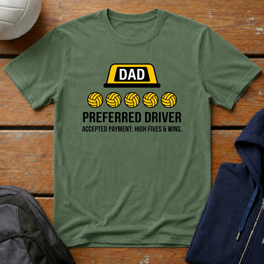 Dad Preferred Driver T-Shirt