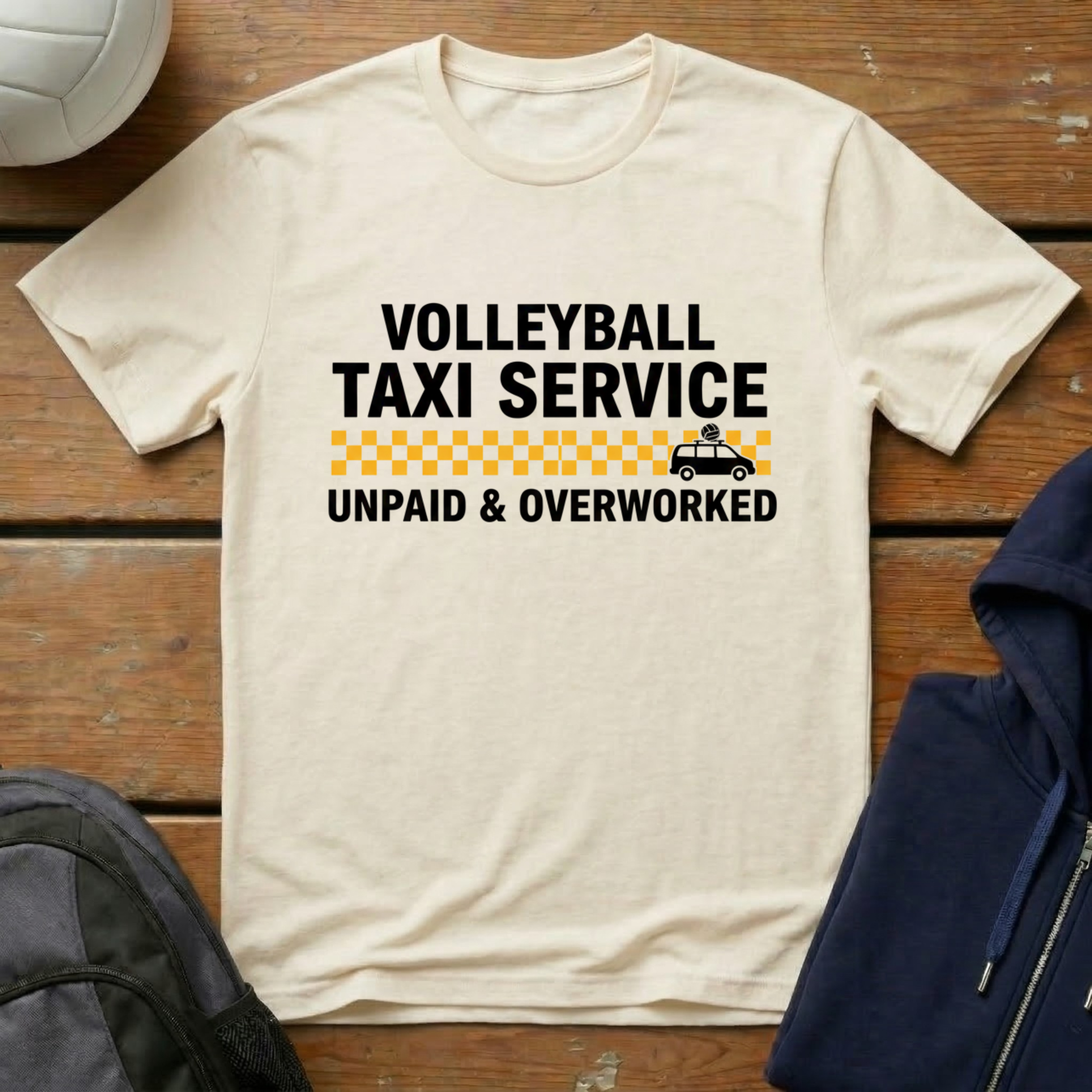Volleyball Taxi Service T-Shirt