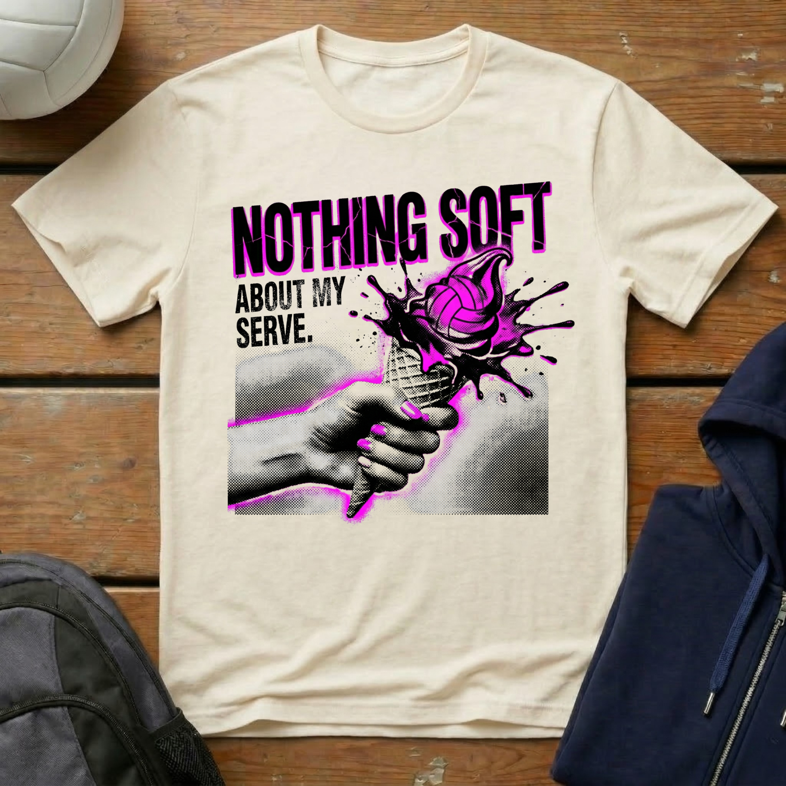Nothing Soft About My Serve T-Shirt