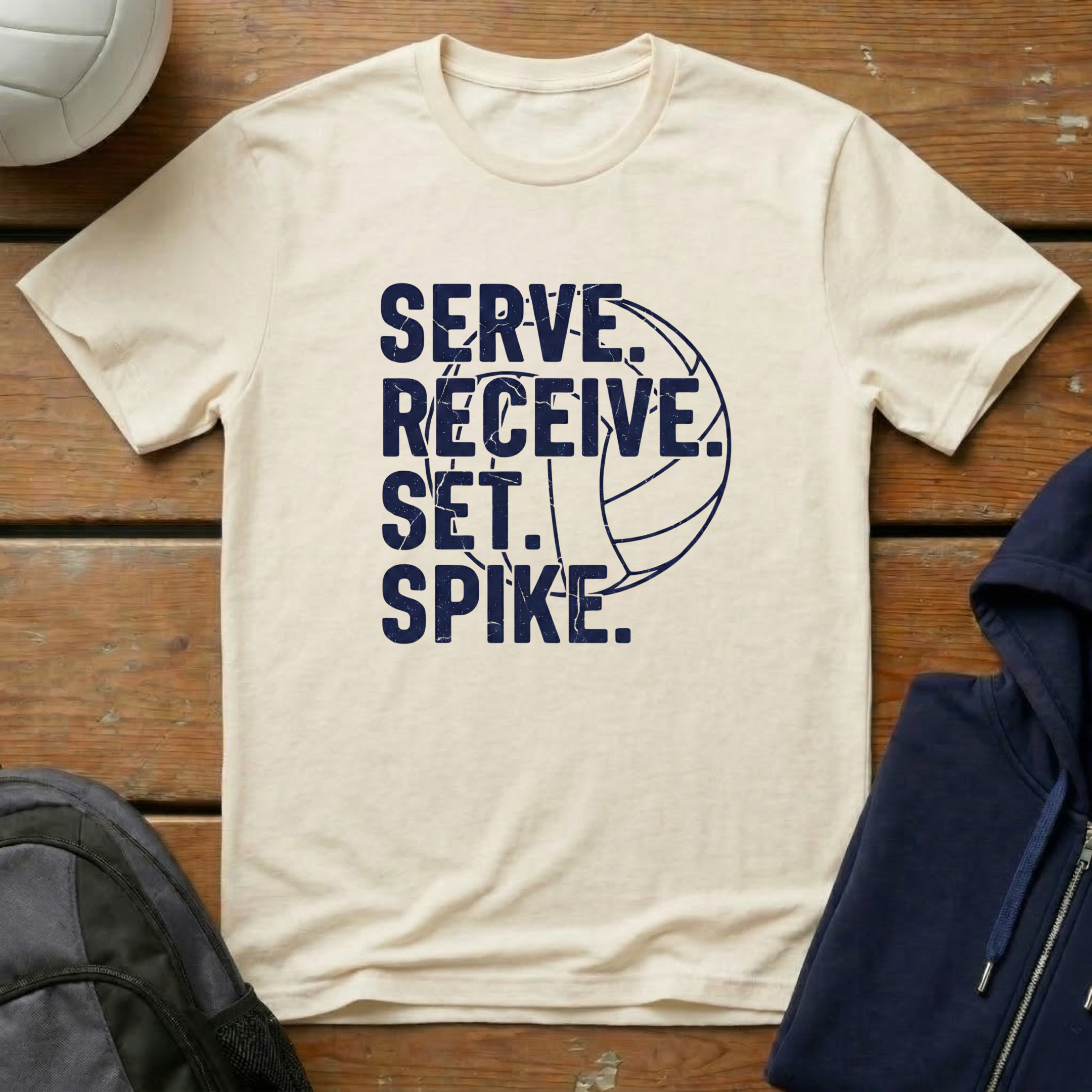 Serve Receive Set Spike T-Shirt