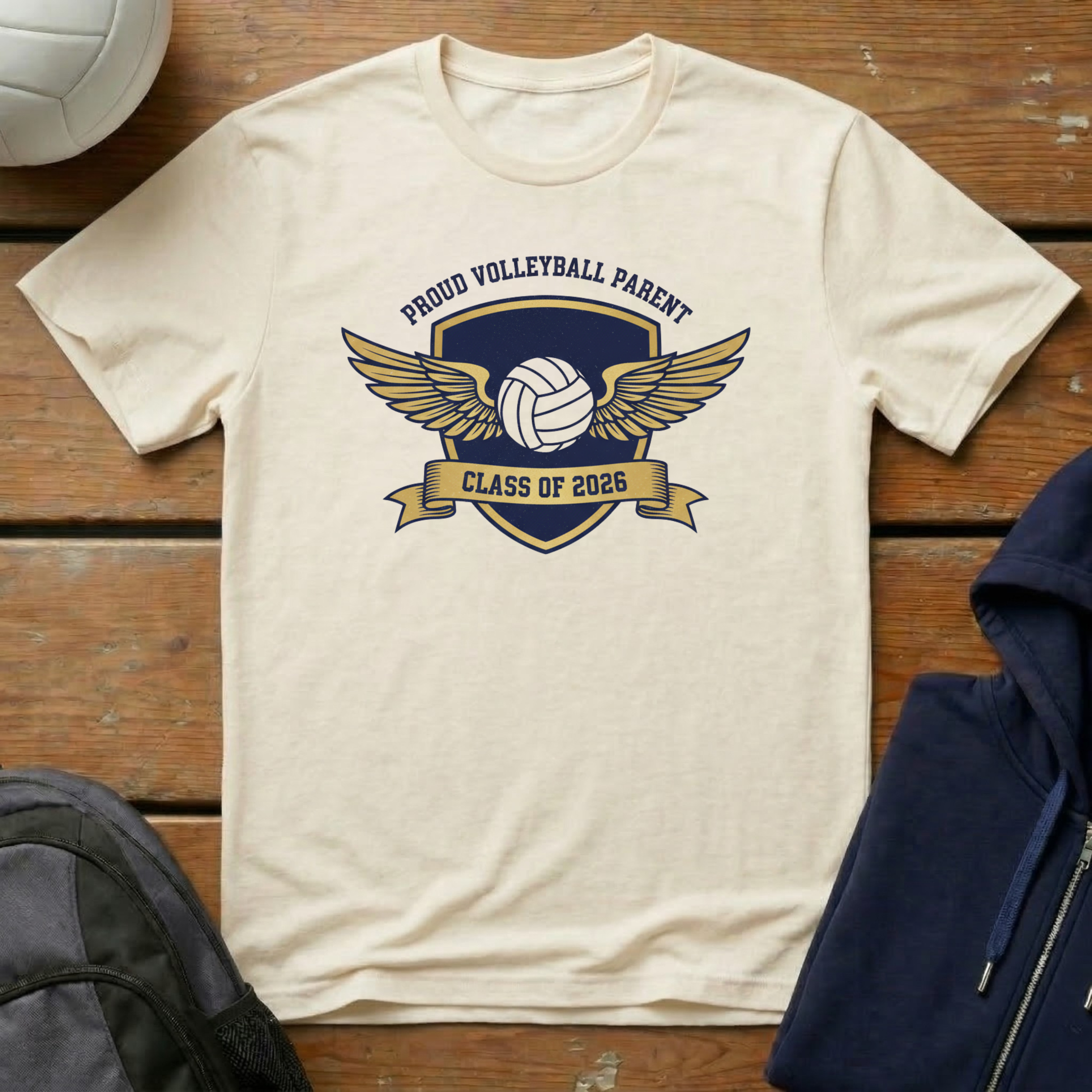 Proud Volleyball Parent T-Shirt
