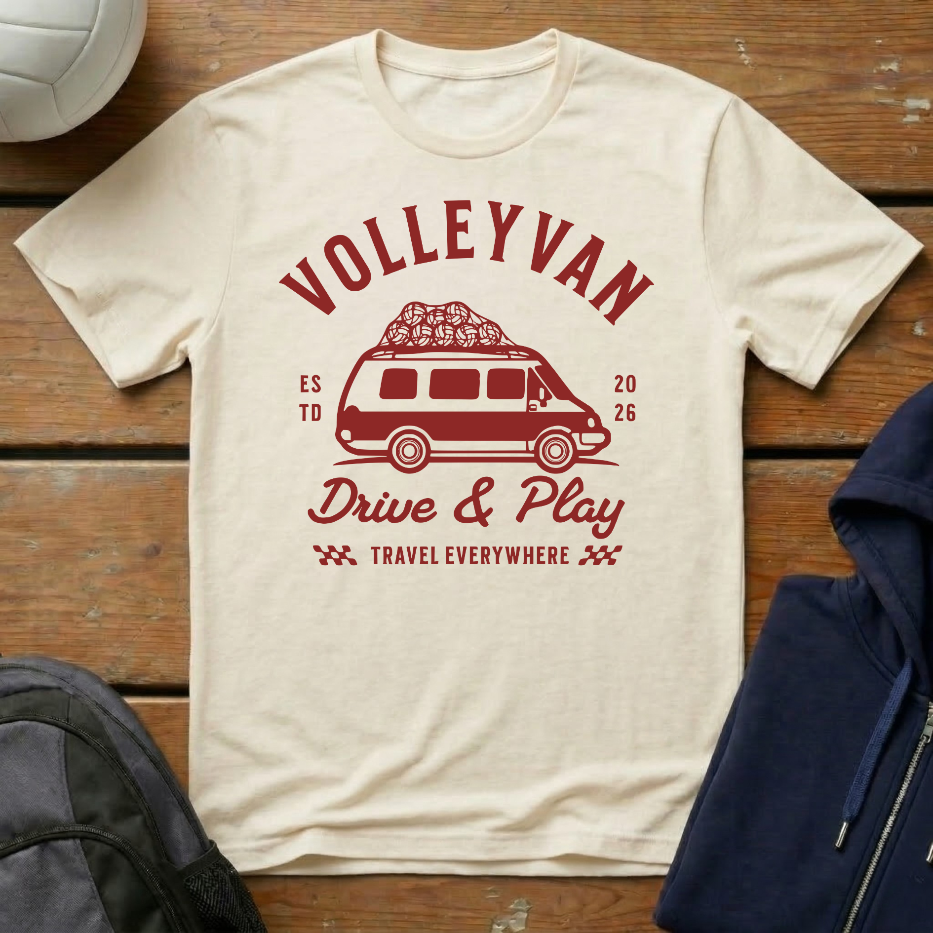 Volleyvan T-Shirt