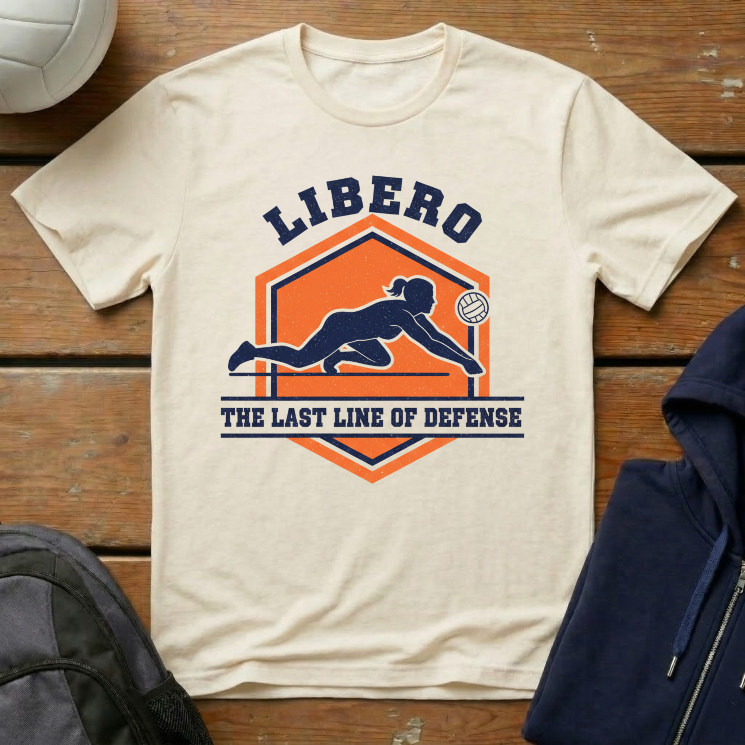 Libero The Last Line of Defense Women T-Shirt
