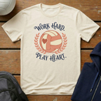 Work Hard Play Heart T-Shirt