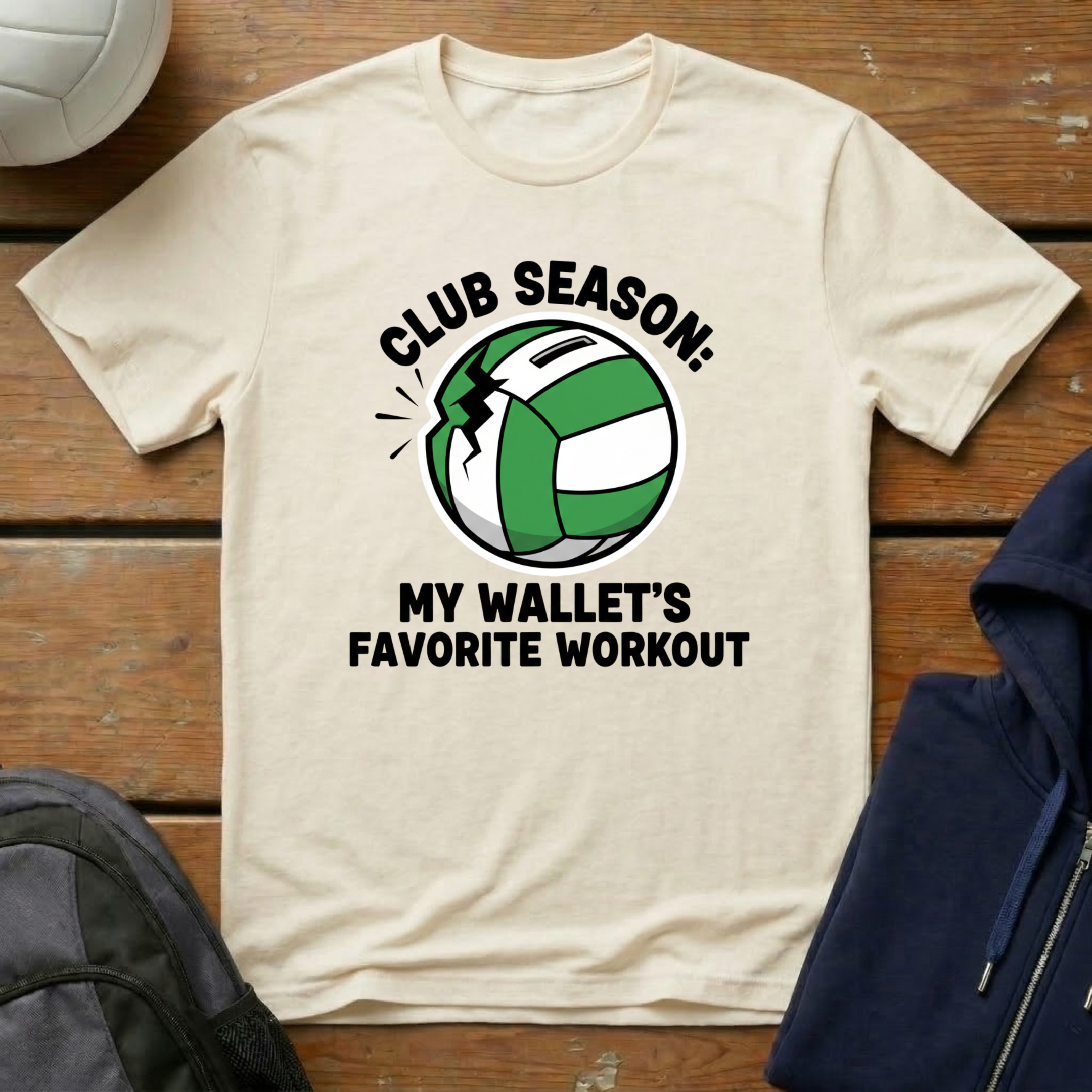 Club Season My Wallet's Favorite Workout T-Shirt